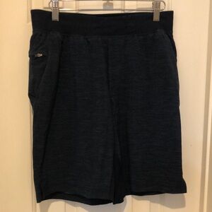 Men's Lululemon Athletic Navy Blue Shorts - Size M 9 1/2”
